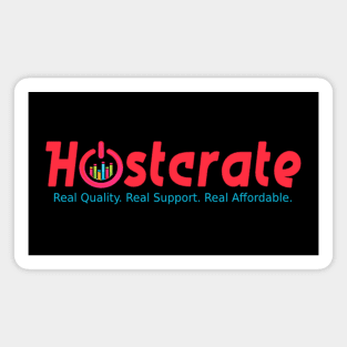 Hostcrate Brand Merch (Dark bg) Magnet